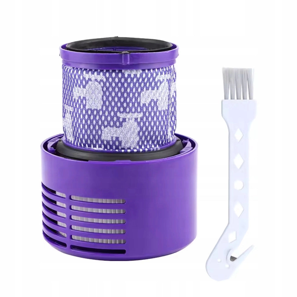 Set Filtri HEPA di Ricambio compatibile con Dyson V10 Absolute, Animal, Motorhead – 3 Filtri + Spazzola