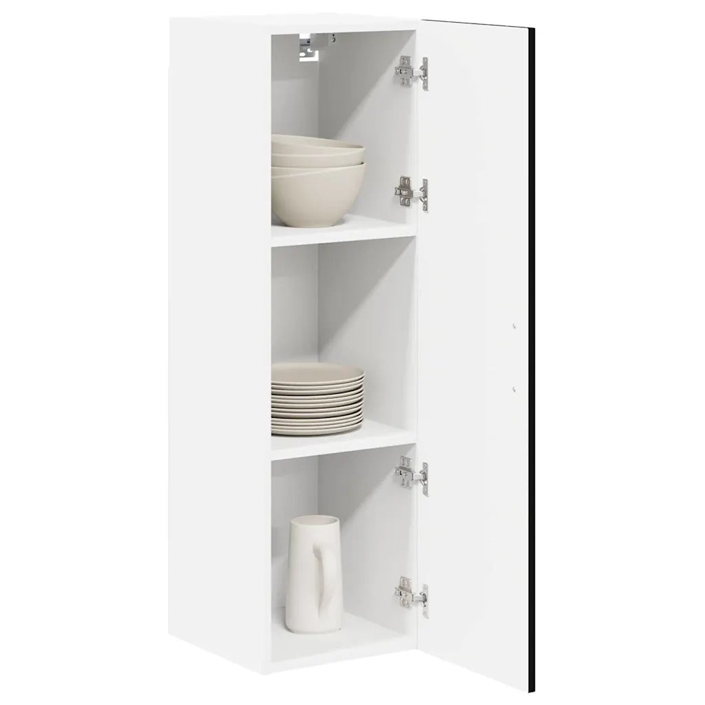 Mobile da cucina-Armadio da cucina Nero 30 x 31 x 100 cm Legno multistrato 243296