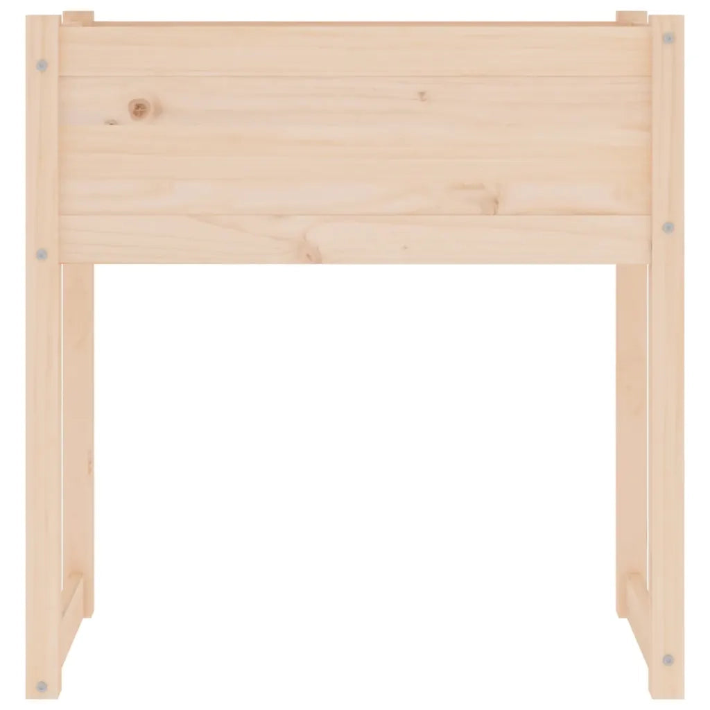 Fioriera-Vaso-Contenitore per Piante 78x40x81 cm in Legno Massello di Pino