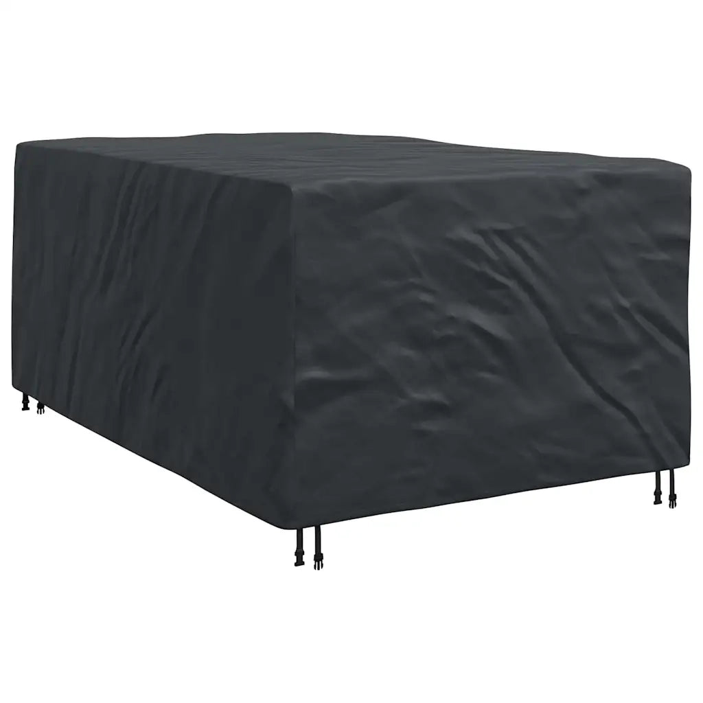 vidaXL Copertura per mobili da esterno Nero 143 x 225 x 90 cm 210D