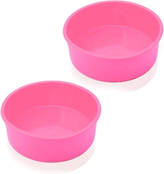 Forma per torte in silicone da 20cm, rivestimento antiaderente, forma per torta rossa, forma per torte in silicone, forma per cheesecake e chiffon cake