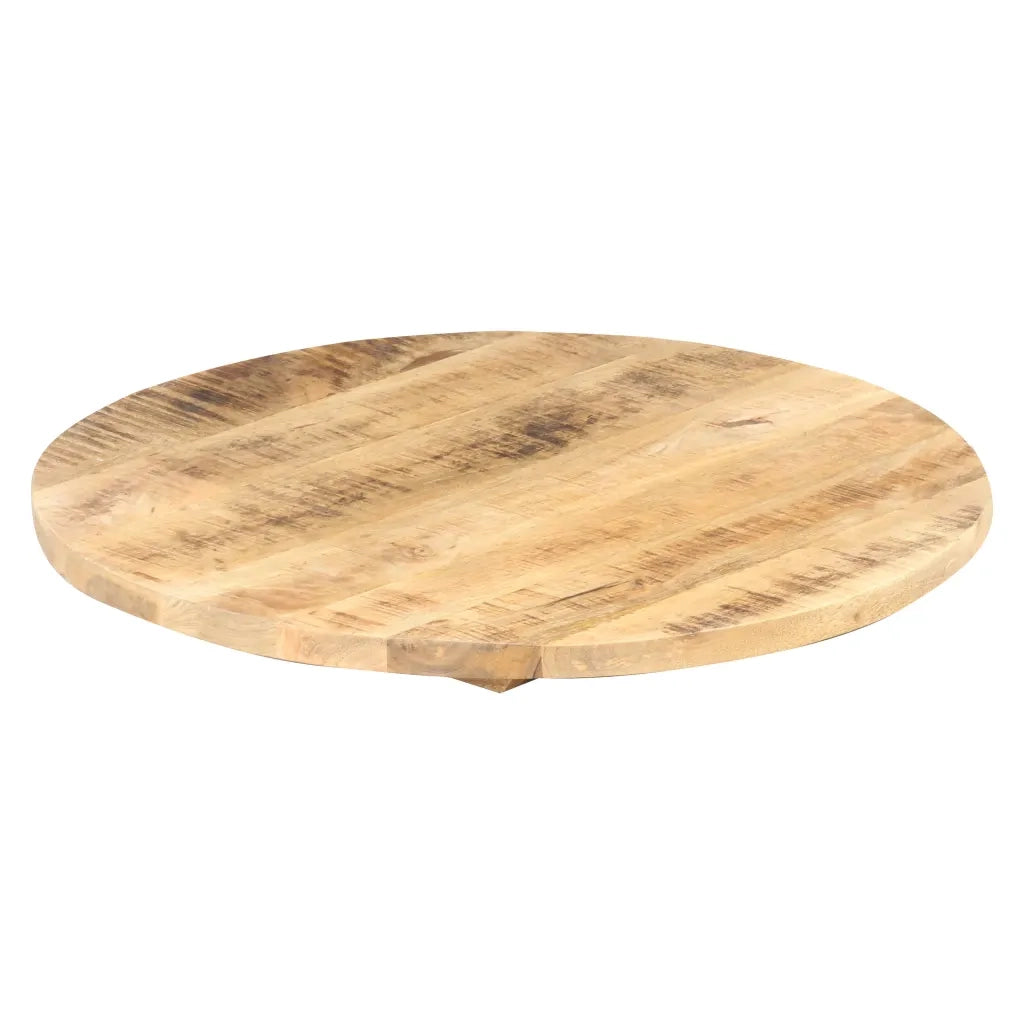 Piano Tavolo in Legno Massello di Mango Rotondo 25-27 mm 40 cm 286004