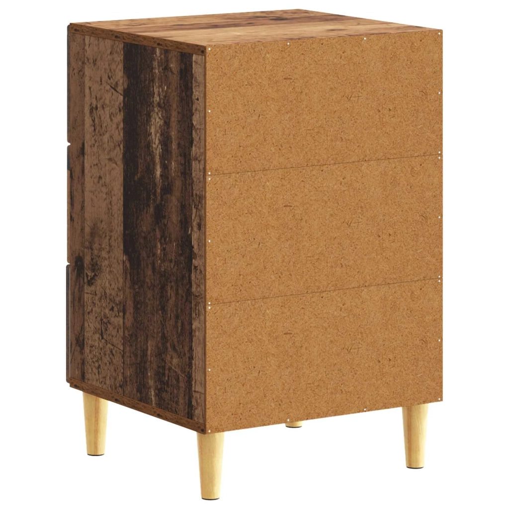 Comodino Legno antico 43 x 39,5 x 66,5 cm Legno ingegnerizzato 895023