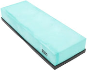 Pietra abrasiva 3000 Grit - Ossidiana di alluminio - Base antiscivolo - Guida angolare - Cinghia in pelle - Migliorata esperienza di affilatura - Strumento abrasivo