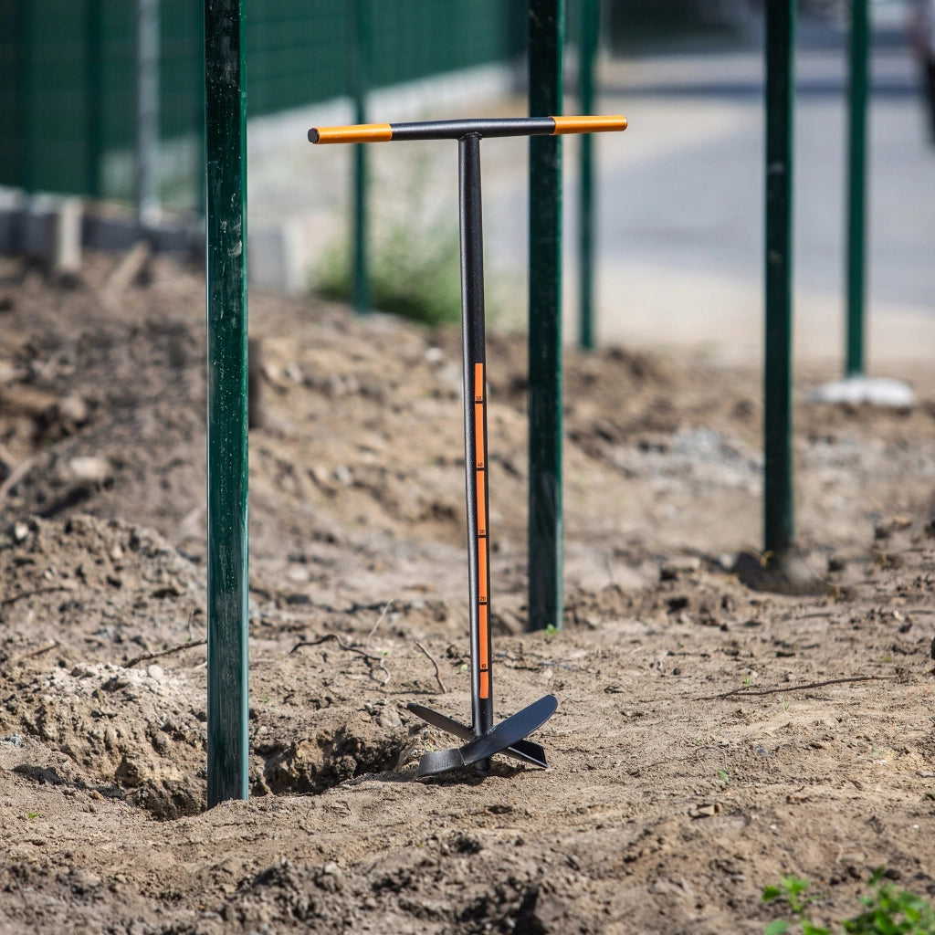 Trivella manuale KADAX da 250 mm per terreno, trapano per fori nel terreno, robusta trivella da giardino