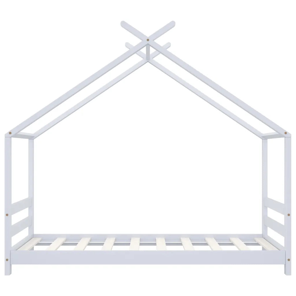 Giroletto per Bambini Bianco in Massello di Pino 80x160 cm 289611