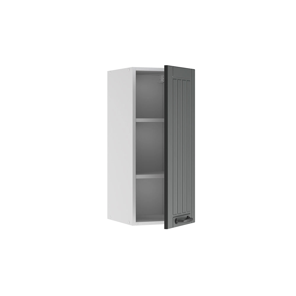 Pensile da cucina Fame-Line Antracite rustico/Bianco 30 cm Vicco