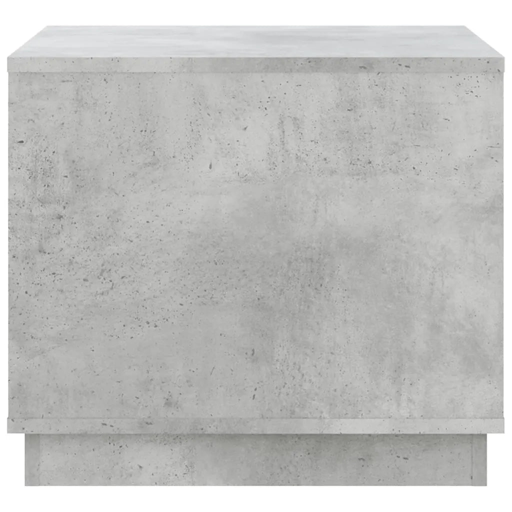 Tavolino da salotto | Tavolino da caff¨¨ | Tavolino da Soggiorno Grigio Cemento 51x50x44cm Legno Multistrato