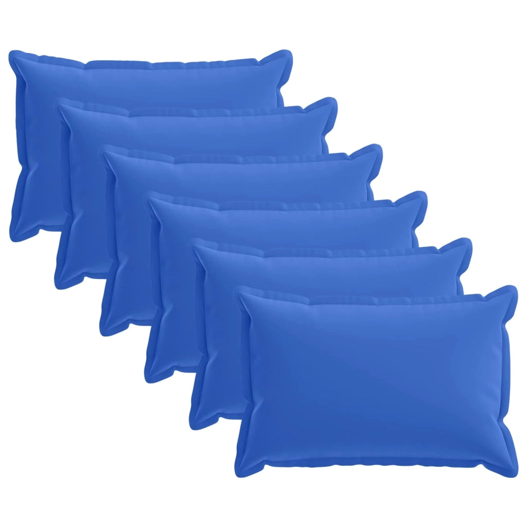 Federa 6 pcs HOUTEN Blu Reale 40 x 60 cm Poliestere 917587