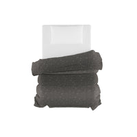 Trapunta Invernale Matrimoniale Stampata in Microfibra 200gr Double Face Stars Grigio