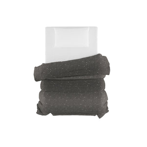 Trapunta Invernale Matrimoniale Stampata in Microfibra 200gr Double Face Stars Grigio