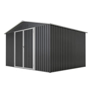 Capanno da Giardino in Metallo ¨C Minimal ¨C Antracite 300x252x191 cm per Esterno