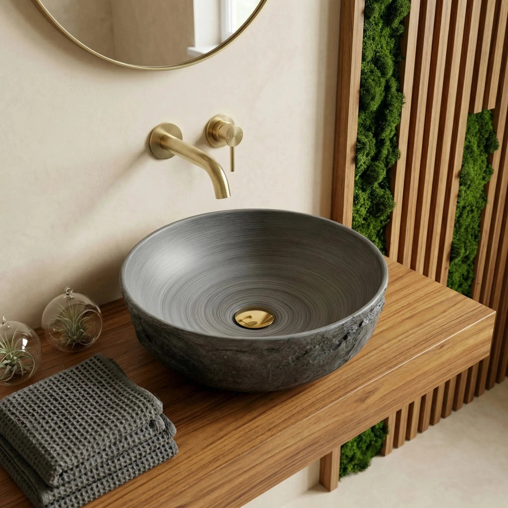 Lavabo Da Appoggio Rea Babilon Silver