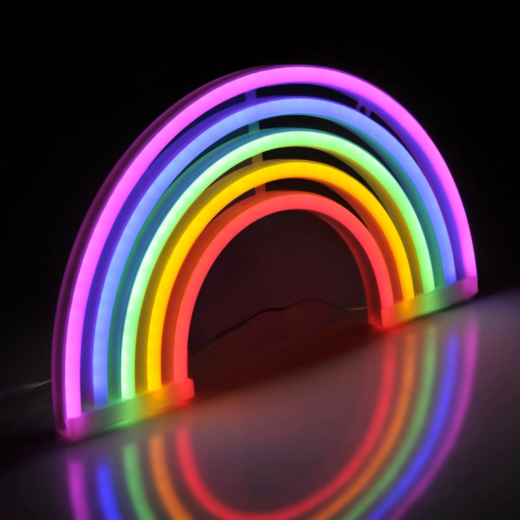 Applique neon arcobaleno LED 3W USB/batterie per bimbi Polux