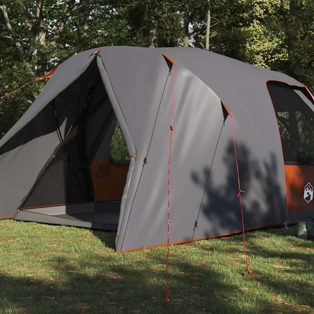 Tenda a cupola per 6 persone con tetto Grigio e arancione 42001025