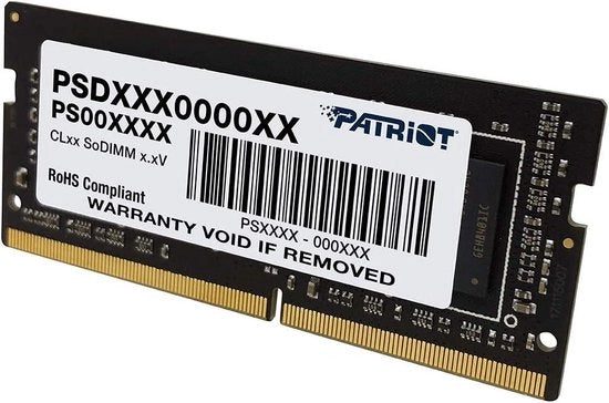 Modulo di memoria SODIMM DDR4 3200 MHz PC4-25600 16GB (1x16GB) C22 - PSD416G320081S - alta velocità