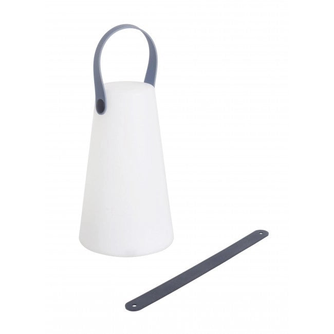 Lampada da giardino a LED Cilindrica in Polietilene