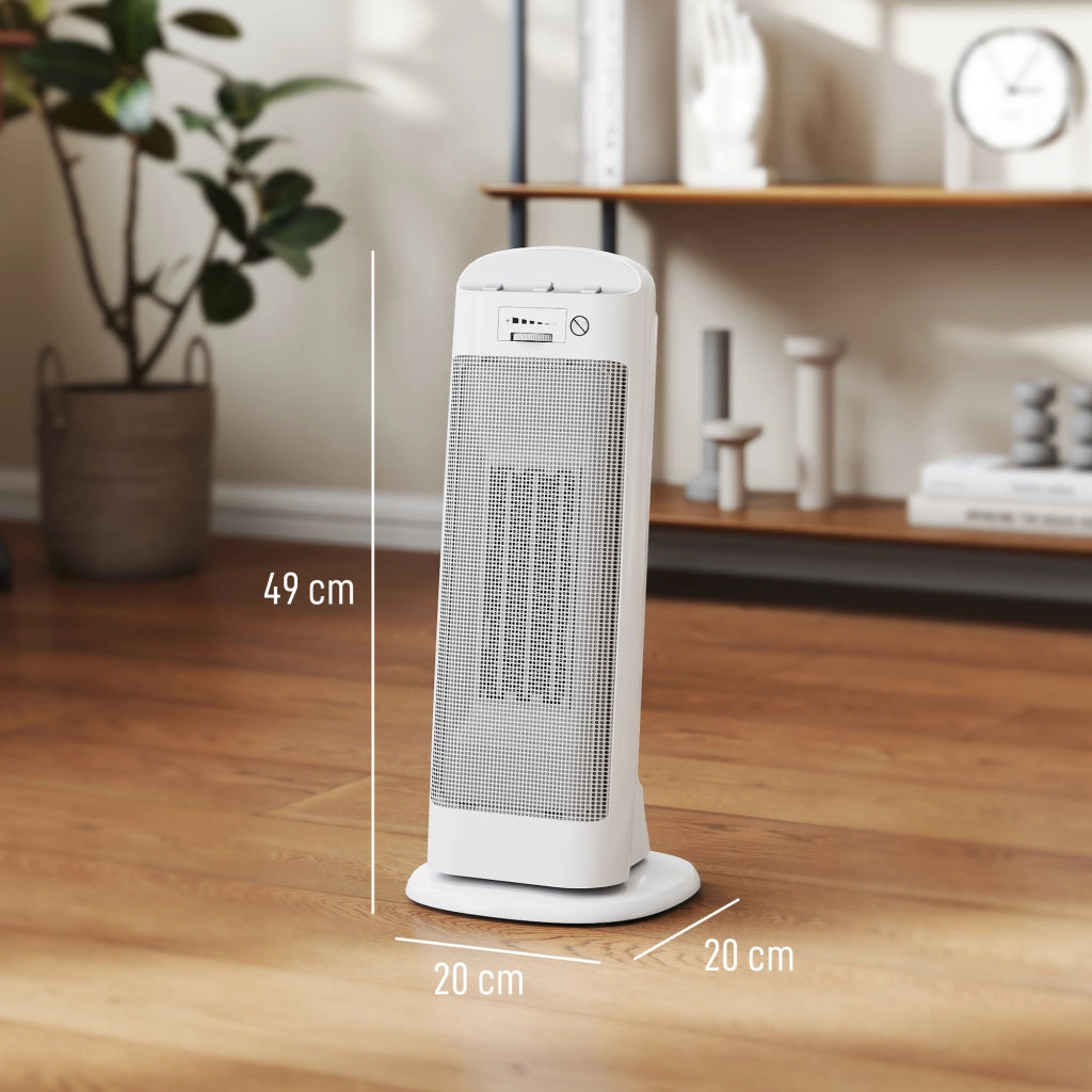 Termoventilatore Elettrico 2000W ¨C zephmum ¨C 4 Modi, Termostato, Protezione Rovesciamento