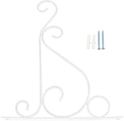 Porta piante in acciaio - Regolabile per interni ed esterni - 25x21 cm - Sostenibilità - Installazione facile - Resistente alla ruggine - Supporto a gancio