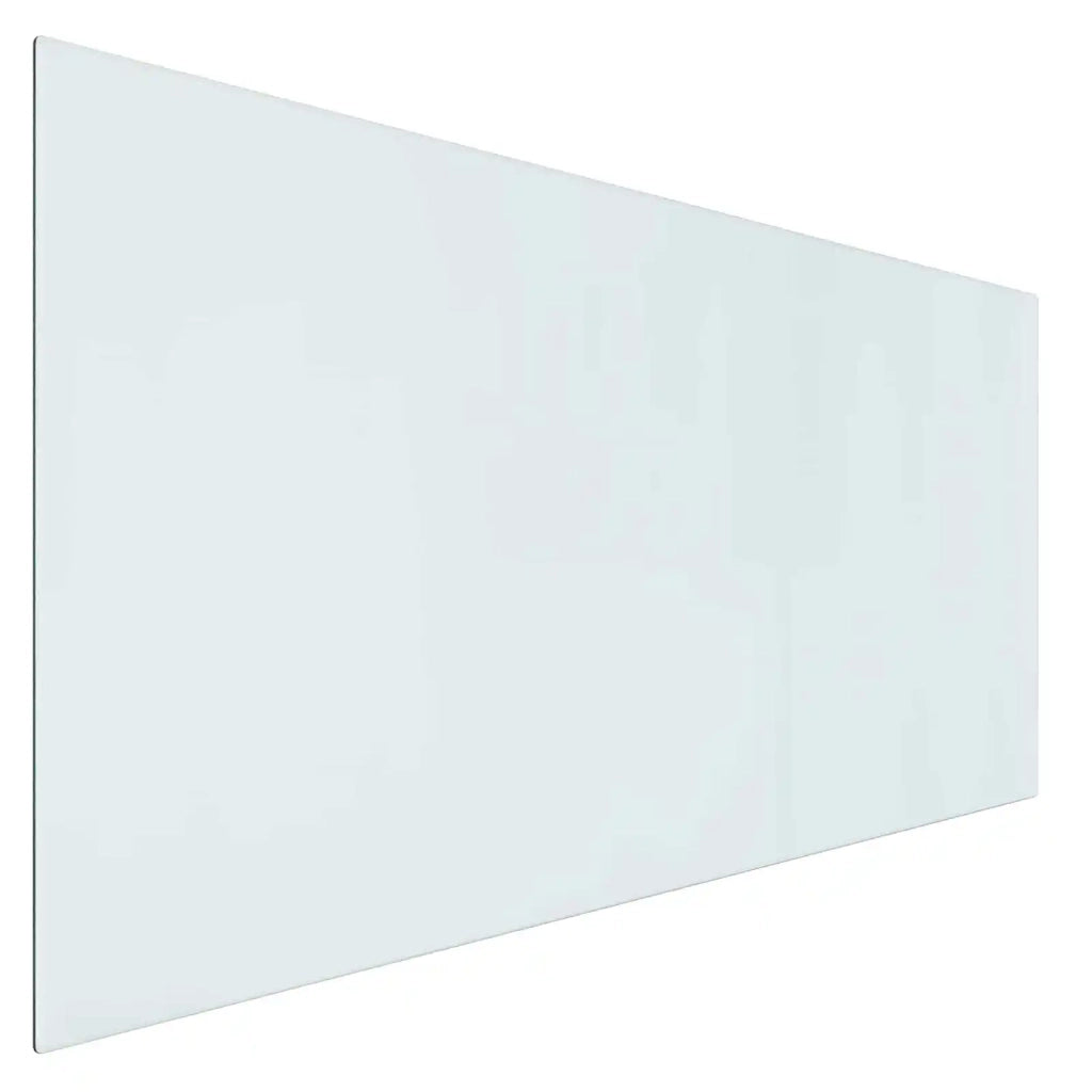 Piastra in vetro per camino Trasparente 120 x 60 cm Vetro 353855