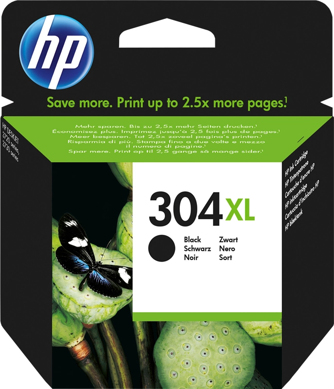 HP Cartuccia inchiostro originale nero 304XL