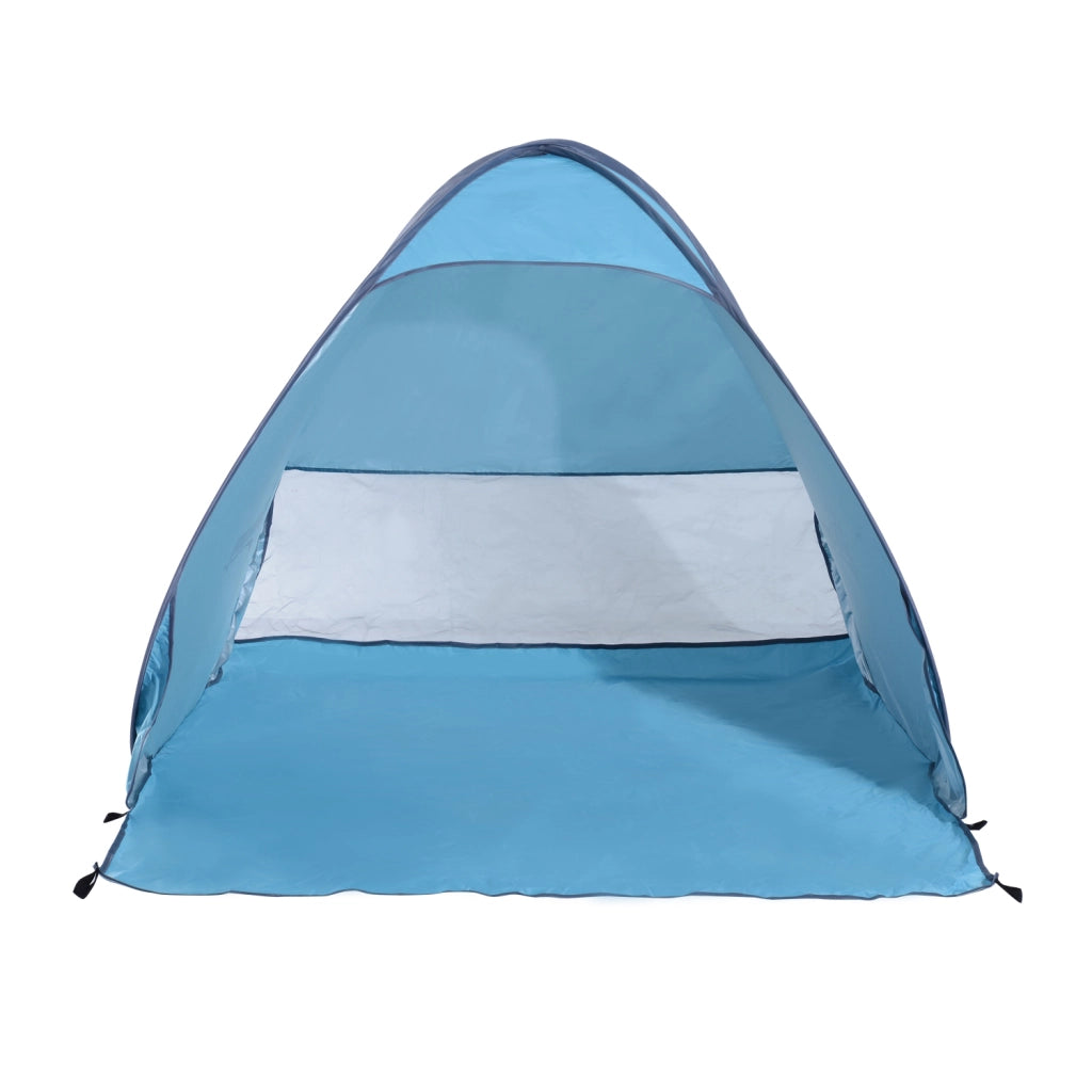 Tenda da spiaggia pop up automatica blu cielo ¨C zephmum ¨C 2 posti con tappeto