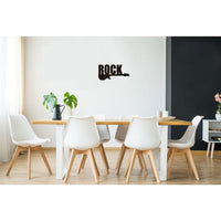 Homemania Decorazione da Parete Parole 50x25 cm in Acciaio Nero 439249