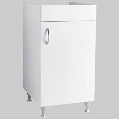 MOBILE SOTTOLAVATOIO BIANCO  44x52 'Misurina'     MADE IN ITALY