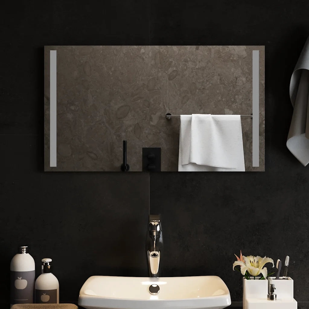 Specchio da Bagno con Luci LED 70x40 cm cod mxl 67792