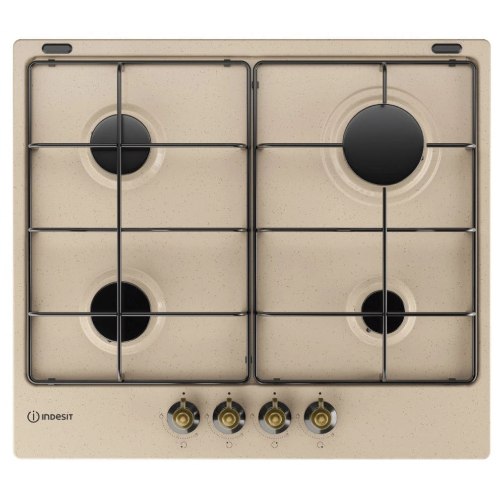 Indesit TH 642 /I (AV) Avena Da incasso 58 cm Gas 4 Fornello(i)