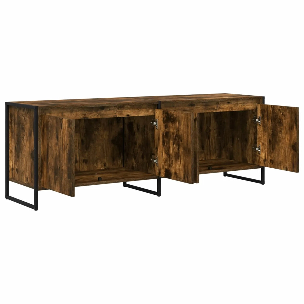Mobile TV Quercia Fumosa 140 x 36 x 49.5 cm Legno multistrato 886512