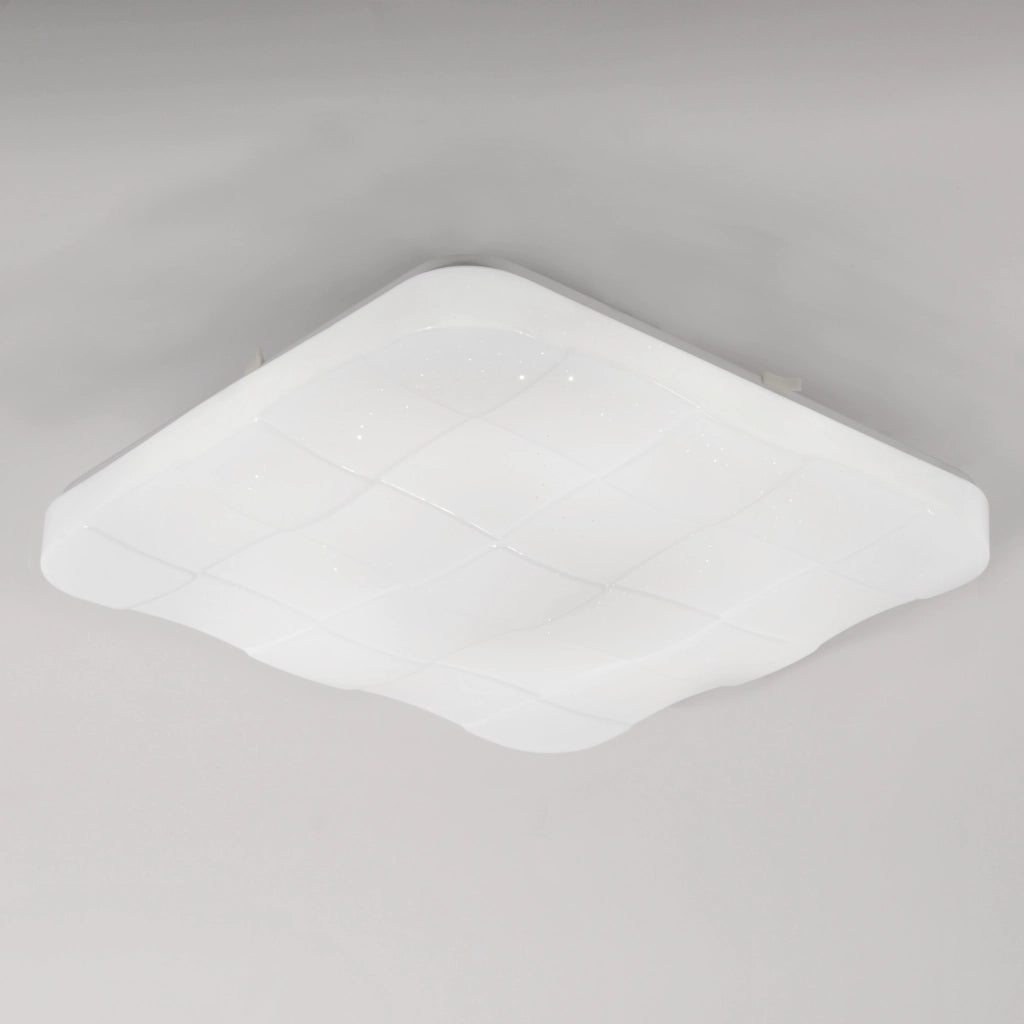 Plafoniera LED Polux Polaris 43cm quadrata con telecomando
