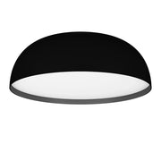 Plafoniera Minimal Tollos-Z Alluminio Nero 3 Luci Led Integrato 7,5W