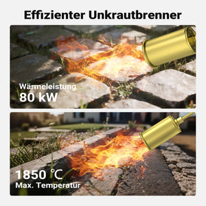 Bruciatore per erbacce a gas Diserbante per erbe infestanti Bruciatore Saldatore