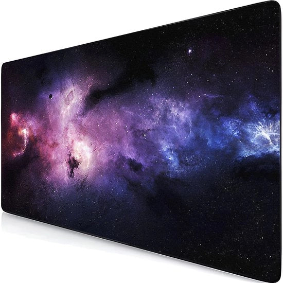 Sostegno per scrivania XXL 800x400 mm - Antiscivolo - Sostegno per tavolo - Dimensioni grandi - Disegno cosmico
