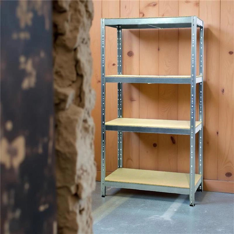 SCAFFALE IN METALLO JOKER 90 X 40 X H 174 CM 4 RIPIANI 175 KG A PIANO