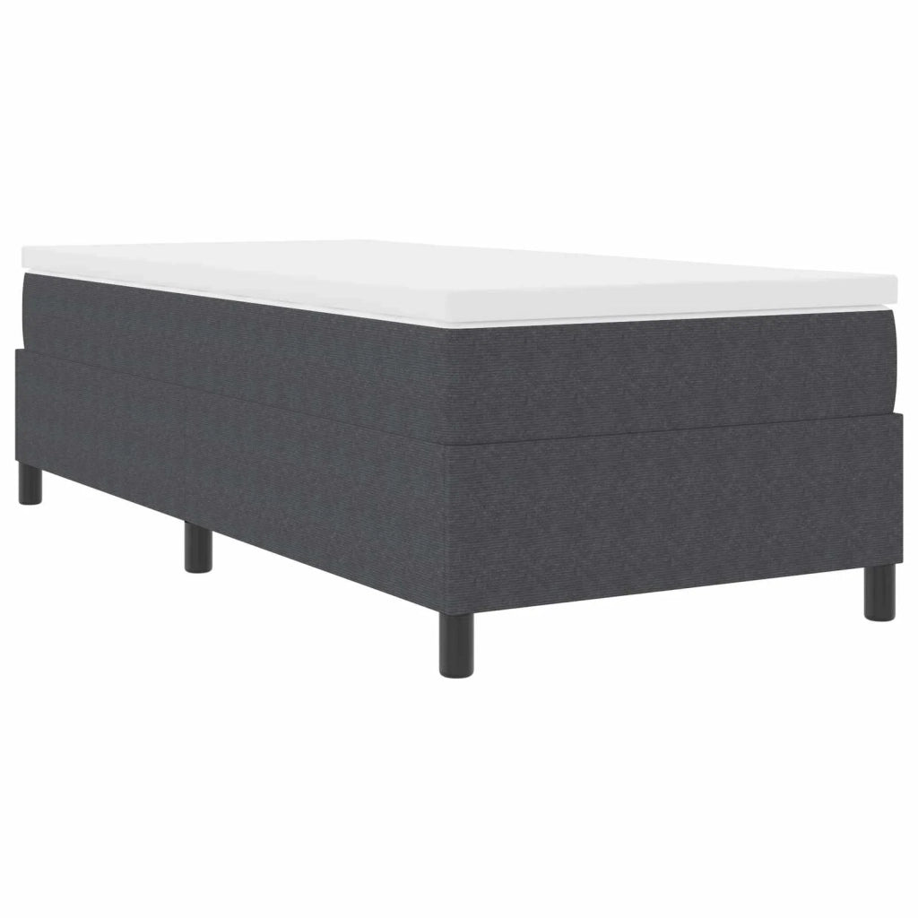 Struttura letto piattaforma-Giroletto-Rete del Letto Grigio scuro 100 x 200 cm