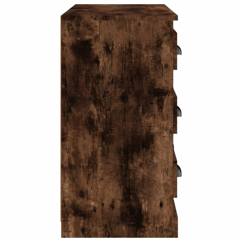 Buffet credenza cassettiera mobiletto mobile contenitore organizer per cucina soggiorno salotto 70 x 35,5 x 67,5 cm legno ingegnerizzato marrone 02_0031089