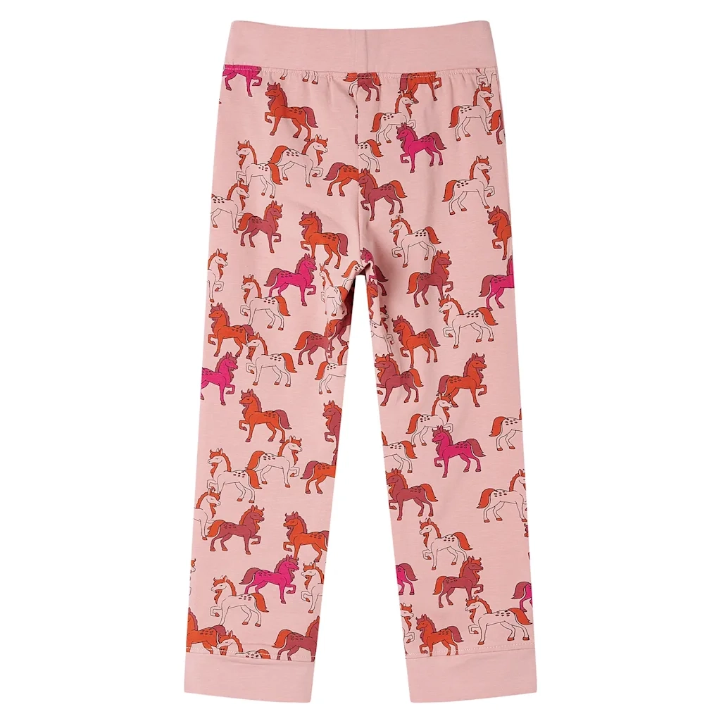 Pigiama per Bambini a Maniche Lunghe Rosa Chiaro 92 CFW3799014