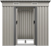 Casetta in metallo per attrezzi 183x109x182 cm con base, 3,6 m³, casetta