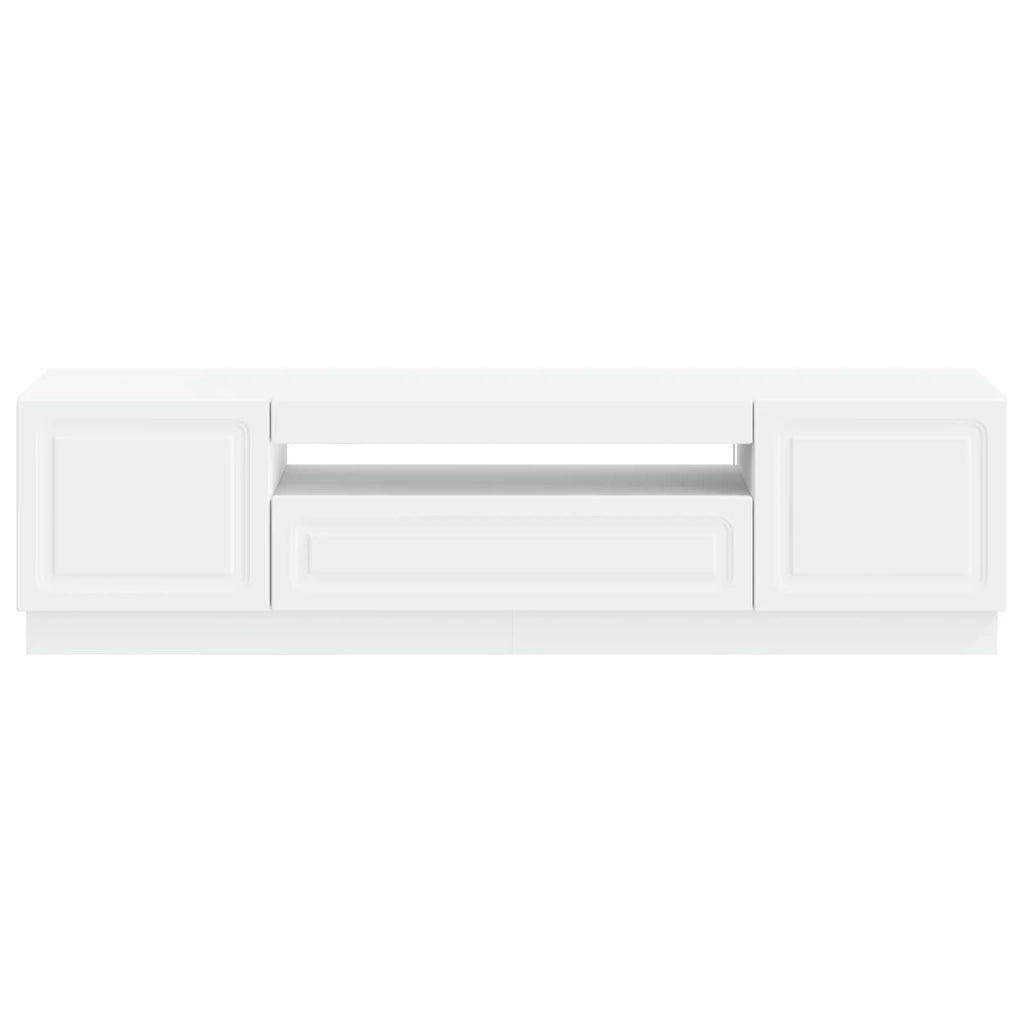 Mobile TV LED Bianco Legno ingegnerizzato 897785