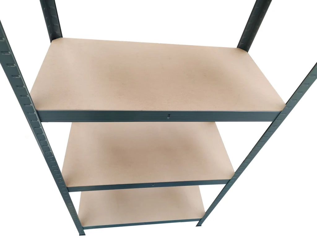 SET 2x ripiani resistenti 80 x 40 x 160 cm, verniciati grigio