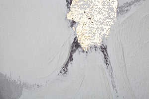 Stampa Dinpinta Flowery 80x3x120 cm in Legno e Tessuto