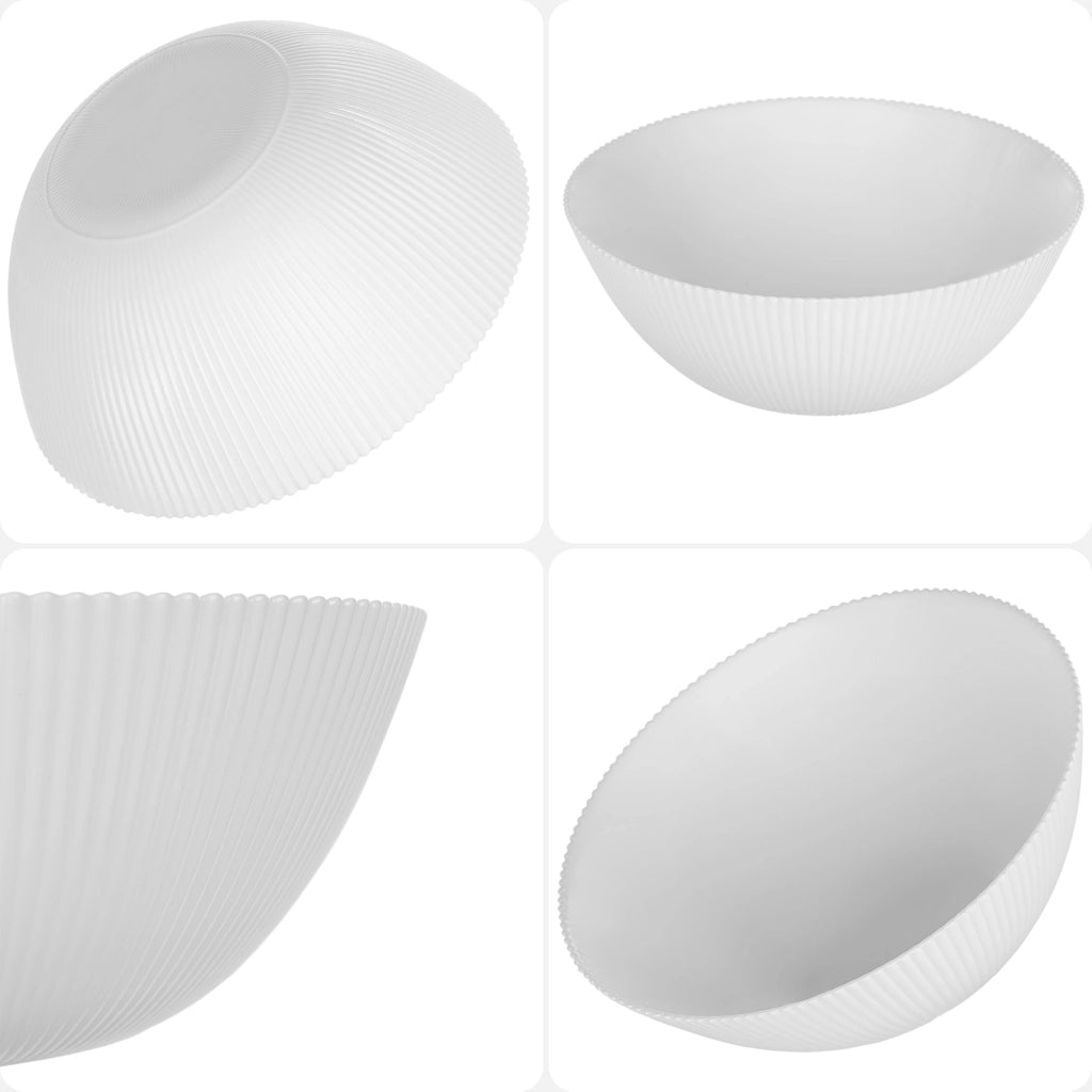 Set di stoviglie KADAX, 3 pezzi, piatti, stoviglie bianche