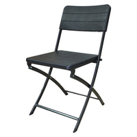 SEDIA PIEGHEVOLE WOOD ANTRACITE