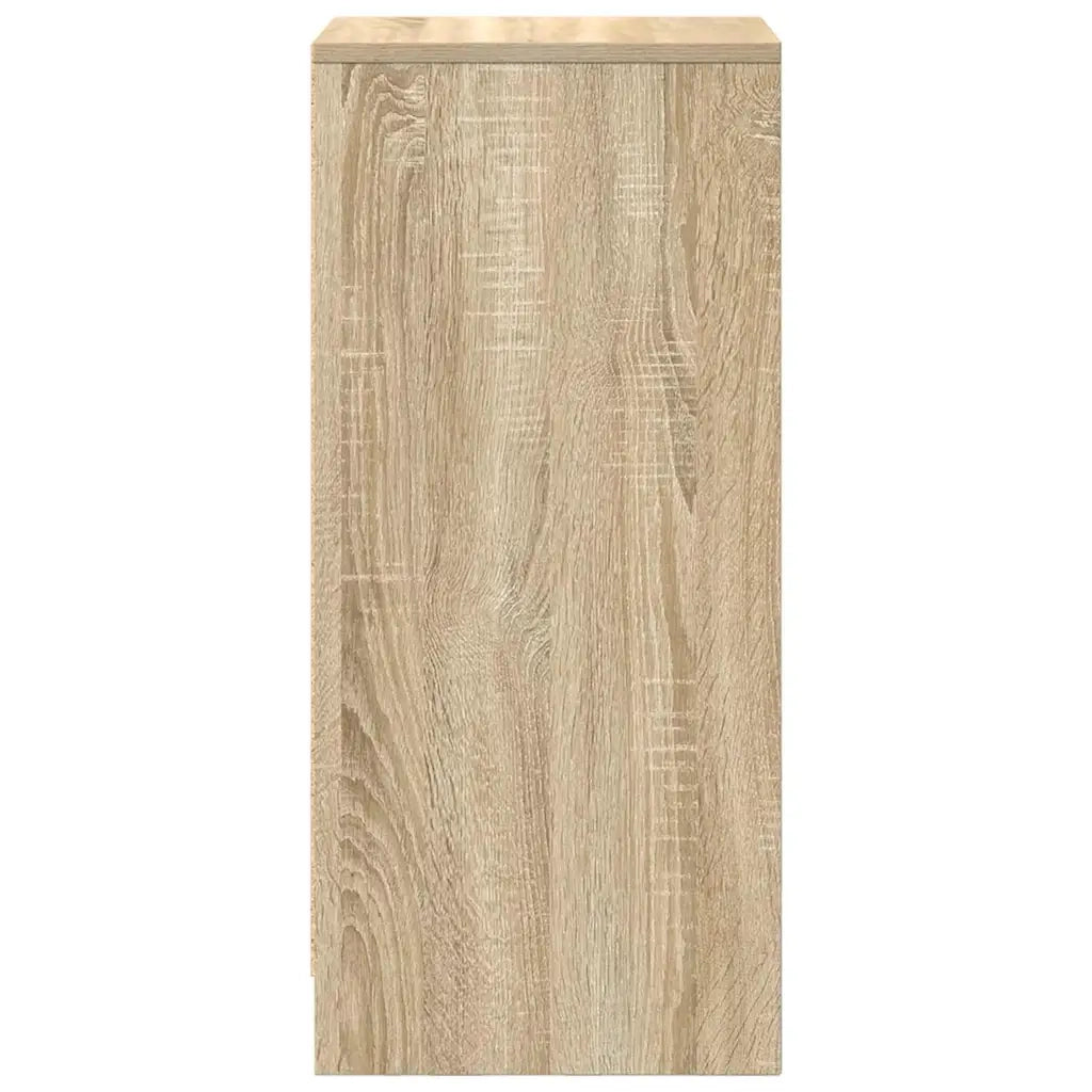Credenza | Madia | Buffet da pranzo | Armadio da pranzo Rovere Sonoma 29,5x34x76 cm in Legno Multistrato