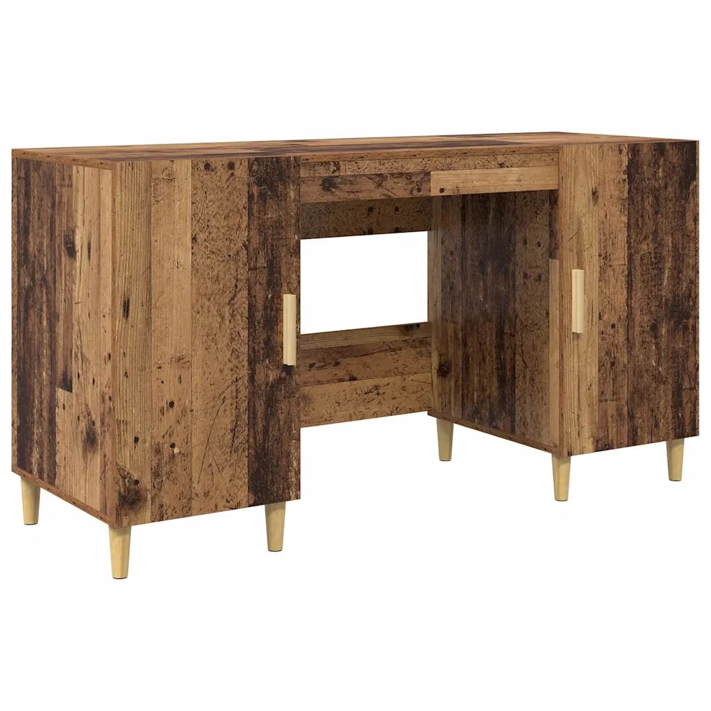 Scrivania Legno vecchio 140 x 50 x 75 cm Legno multistrato