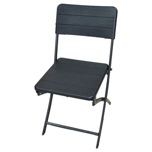 SEDIA PIEGHEVOLE WOOD ANTRACITE