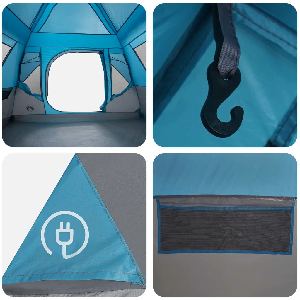 Tenda Istantanea Blu 305 x 275 x 190 cm Poliestere e Acciaio 42028695