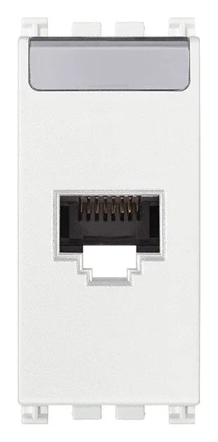 VIMAR Presa RJ45 Netsafe Cat5e UTP bianco - 19339.11.B